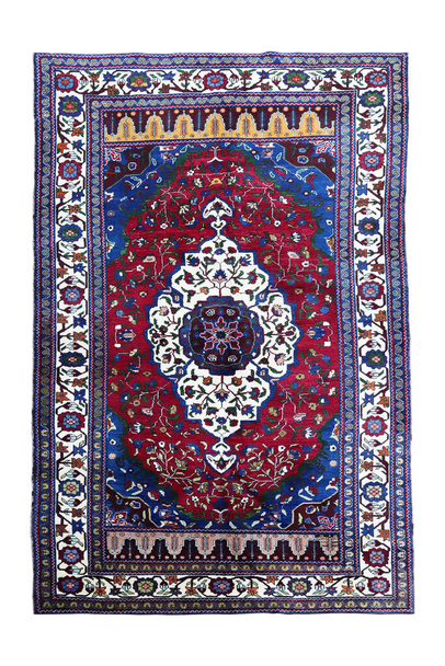 Handgewebter antiker türkischer Teppich - Foto, Bild