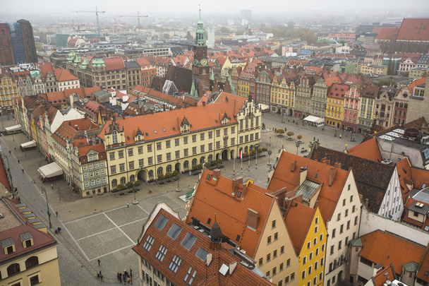 Παλαιό πόλης τετράγωνο Wroclaw - Φωτογραφία, εικόνα