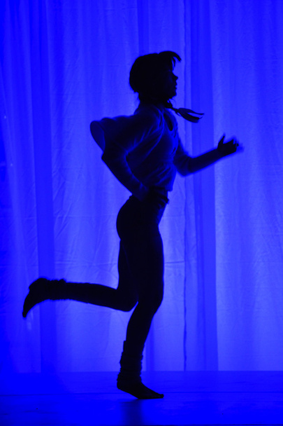 Model performs during the Athleta Runway show - Фото, зображення