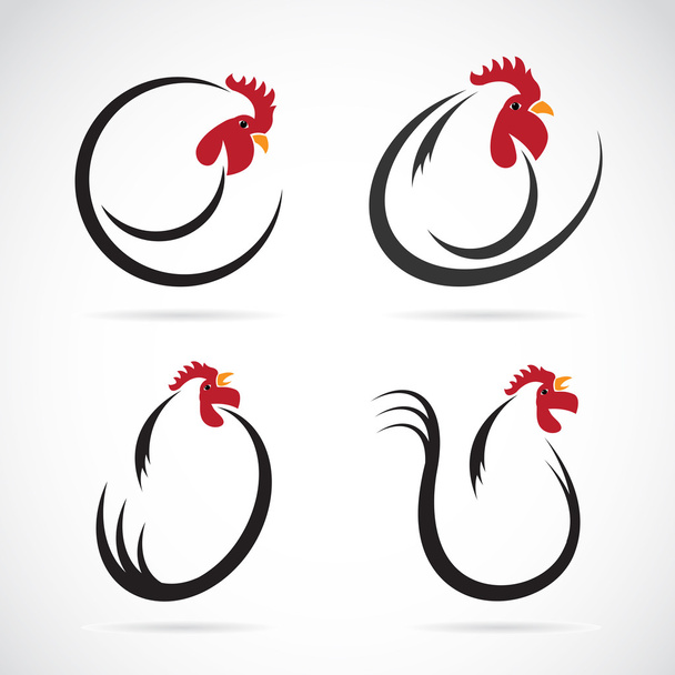 Vector image of an chicken design  - Vector, Image