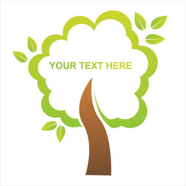 Tree frame - Vector, Image