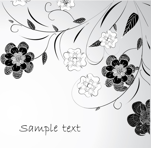 floral design - Vetor, Imagem
