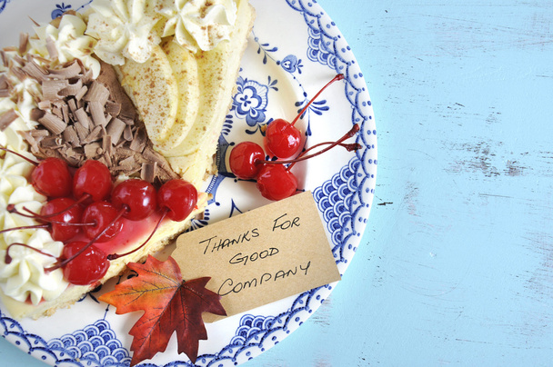 Thanksgiving taart - Foto, afbeelding