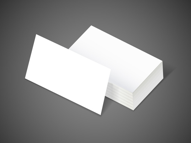 blank business card - Wektor, obraz