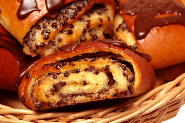 Chocolate rolls. - Photo, Image