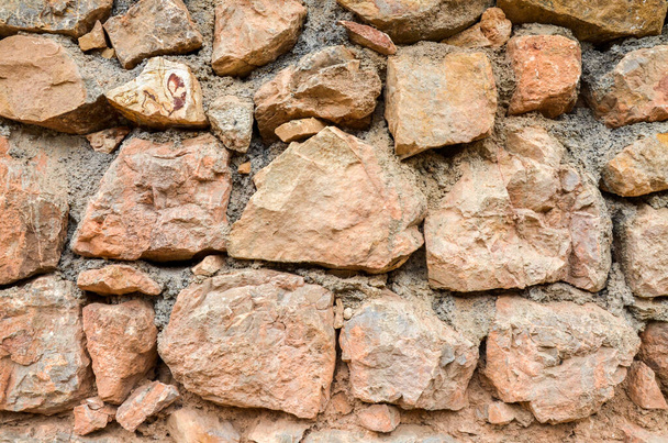 Parede de grandes pedras ásperas alvenaria, fundo natural ou textura  - Foto, Imagem