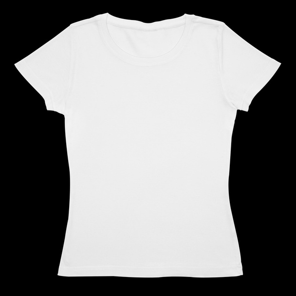 White t-shirt. - 写真・画像