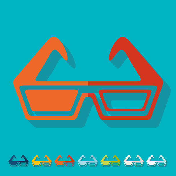 icone occhiali 3d
 - Vettoriali, immagini