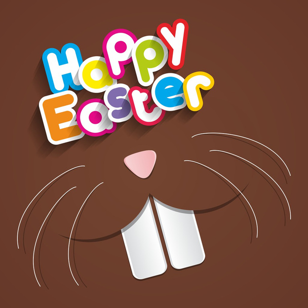 Happy Easter - Vector, afbeelding