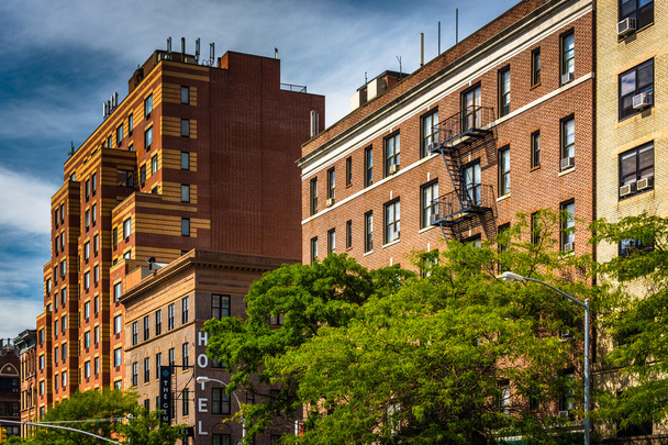 Buildings along 8th Avenue in Chelsea, Manhattan, New York.  - Photo, Image