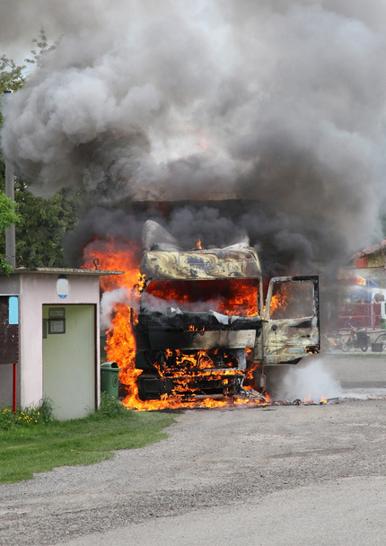 Camion incendie
 - Photo, image