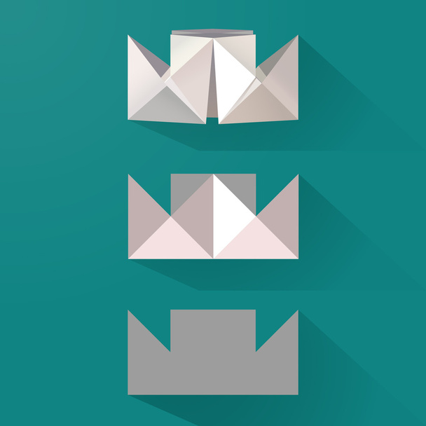 Paper boat - Vector, Image