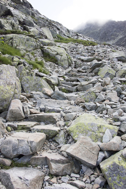 Rocky mountain path - Fotoğraf, Görsel