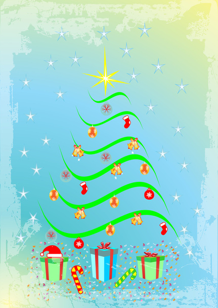 Christmas tree - Вектор, зображення