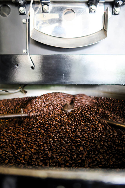 Image du processus de torréfaction du café  - Photo, image