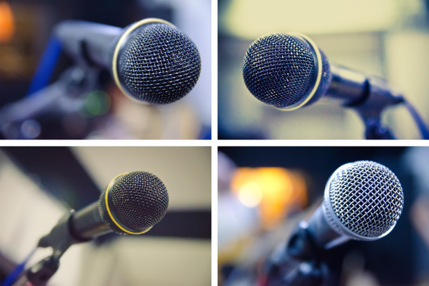 set of microphones - Photo, Image