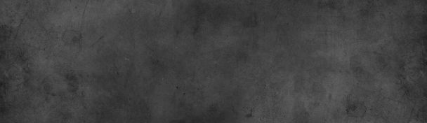 Czarny teksturowany ciemny beton tło - Zdjęcie, obraz
