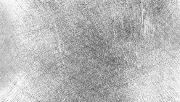 Grey brushed metal texture background - Photo, Image