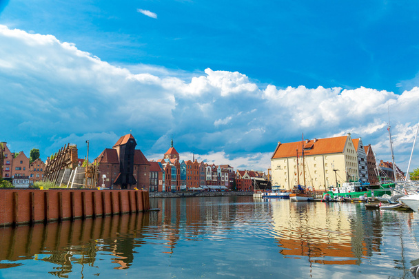 Vistula River in Gdansk - Фото, изображение