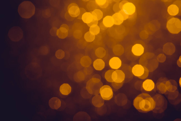 Gold bokeh from natural water texture background - Photo, Image