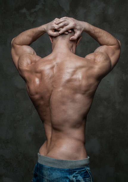 Hombre espalda
 - Foto, Imagen