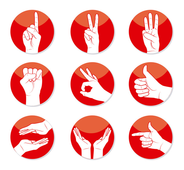 hands design - Vector, Image