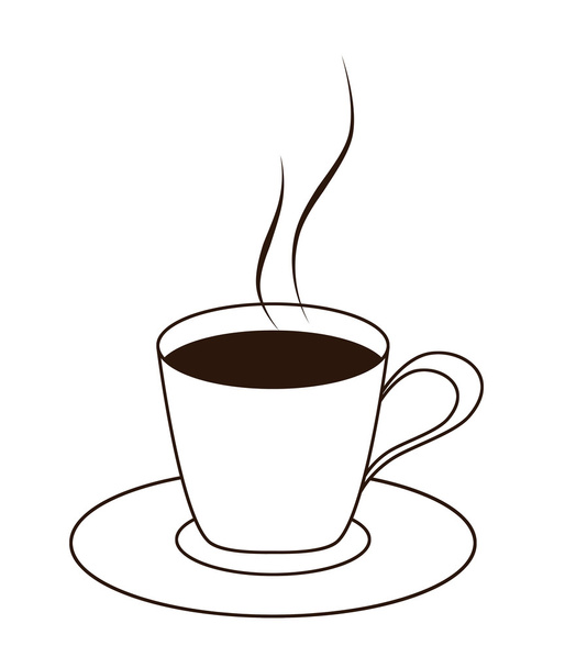 Чашка гарячого напою (кава, чай і т.д.
) - Фото, зображення