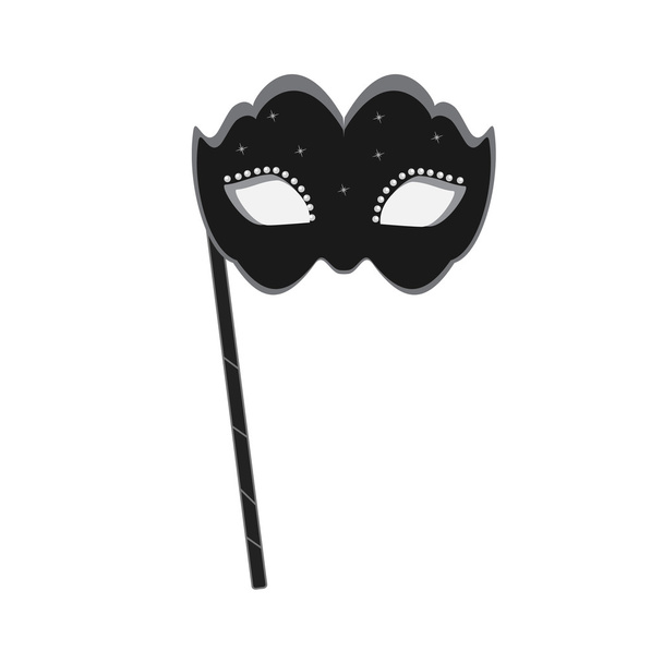 Black mask - Vector, afbeelding