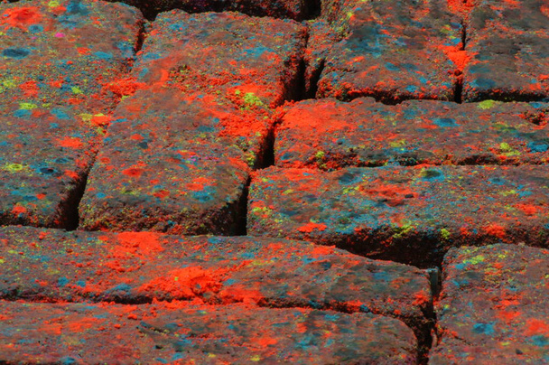 Colore polvere Texture primo piano - Foto, immagini