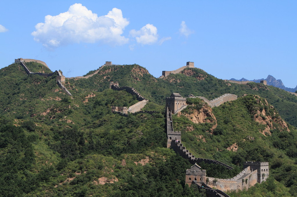 Великая Китайская стена рядом с Цзиньшаньлином
 - Фото, изображение