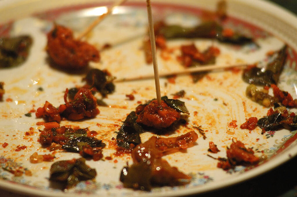 Alimento indio no vegetariano - Foto, Imagen