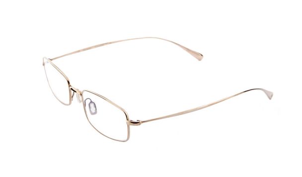 A beautiful shot of optic eyeglasses on a white background - Foto, imagen