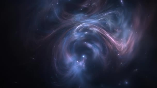 Beschleunigte Expansion des Nebels nach Supernova-Explosion - Filmmaterial, Video