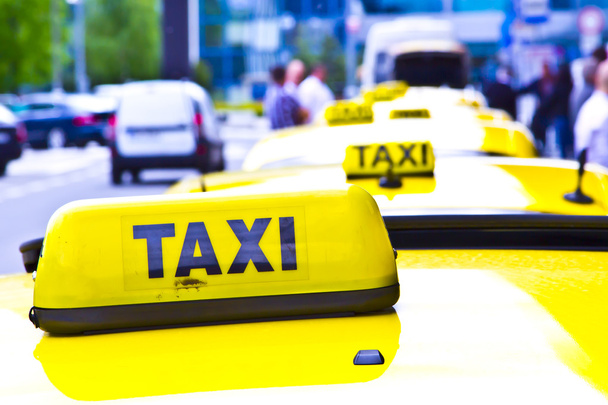 Panneau de taxi
 - Photo, image