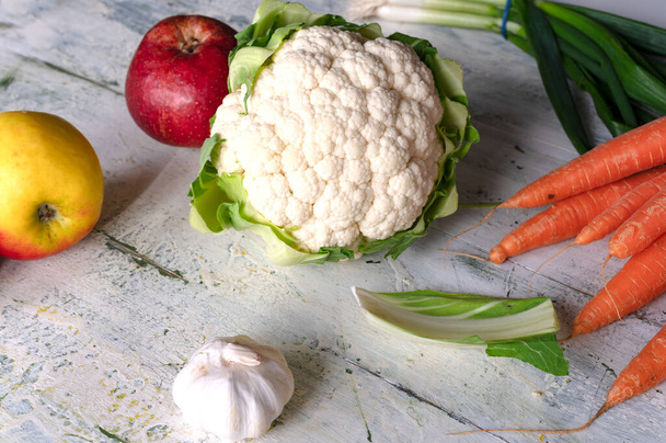 A closeup shot of fresh vegetables - Photo, Image