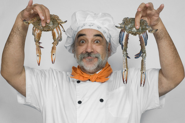 Chef preparing crabs - Fotó, kép