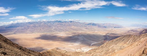 The panoramic view of Death Valley, Eastern California, Mojave Desert, Great Basin Desert. USA. - Фото, изображение