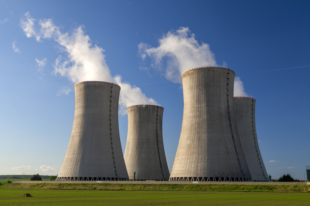 Dukovany atomerőmű Csehországban Európában - Fotó, kép
