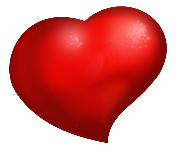 Le grand cœur rouge
 - Photo, image