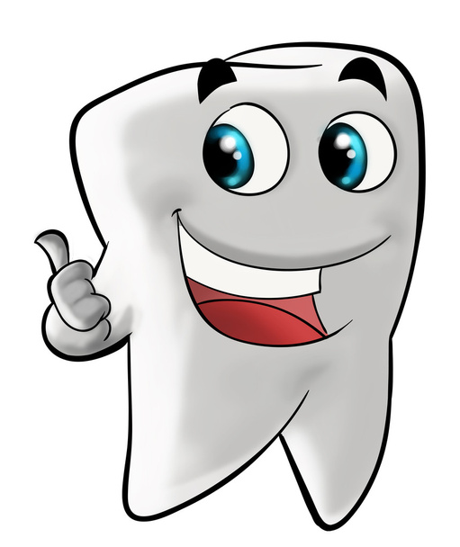 uśmiechający się zęba trzonowego - Zdjęcie, obraz