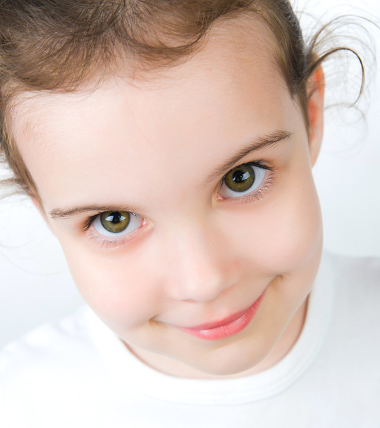 Portrait of a pretty little girl - Foto, Imagem
