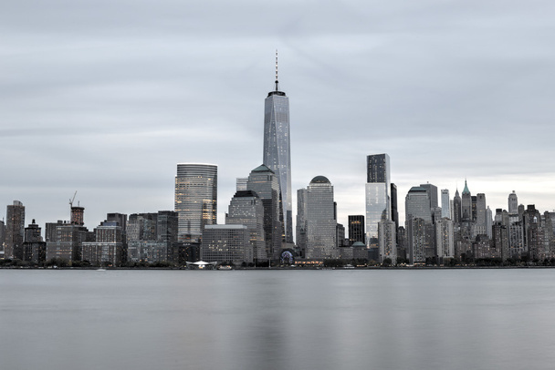 Panorama New Yorku z New Jersey - Fotografie, Obrázek