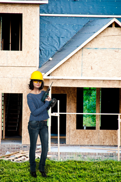 жінки будівельник
 - Фото, зображення