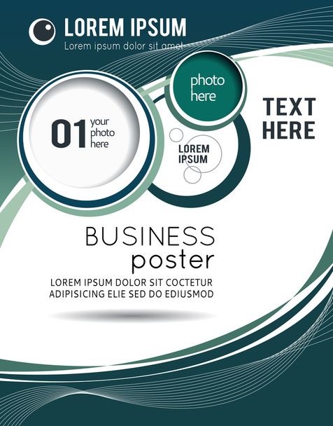 Abstract design layout template - Vecteur, image
