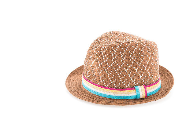 Brown straw hat - Photo, Image