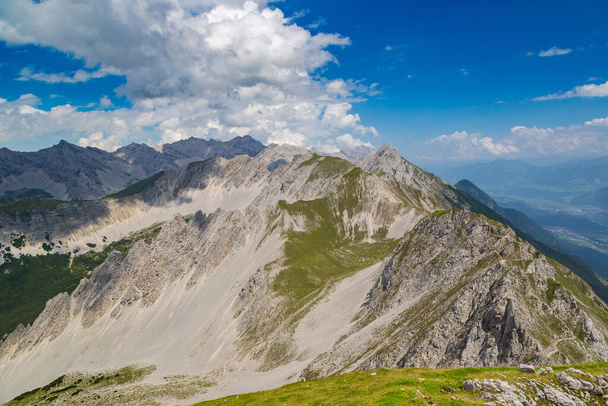 High mountain in Alps in a beautiful summer day - Foto, imagen