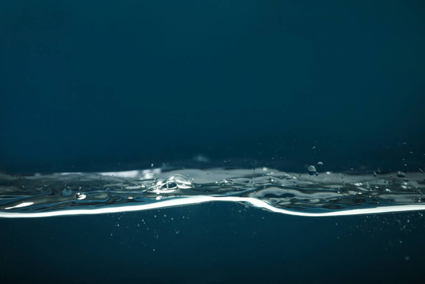 Concept van versheid, helder water, close-up - Foto, afbeelding