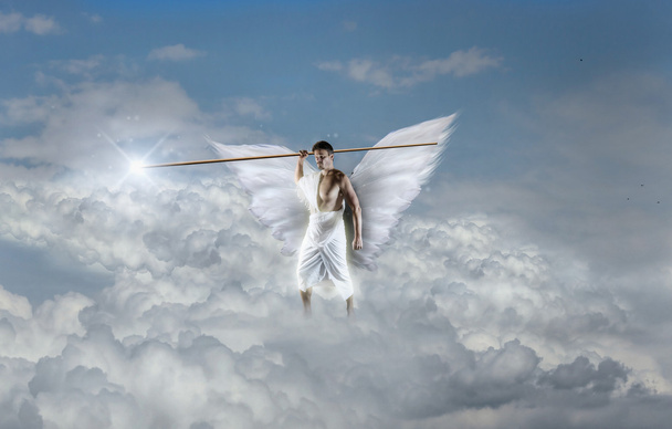 Angel with Javelin - Photo, Image