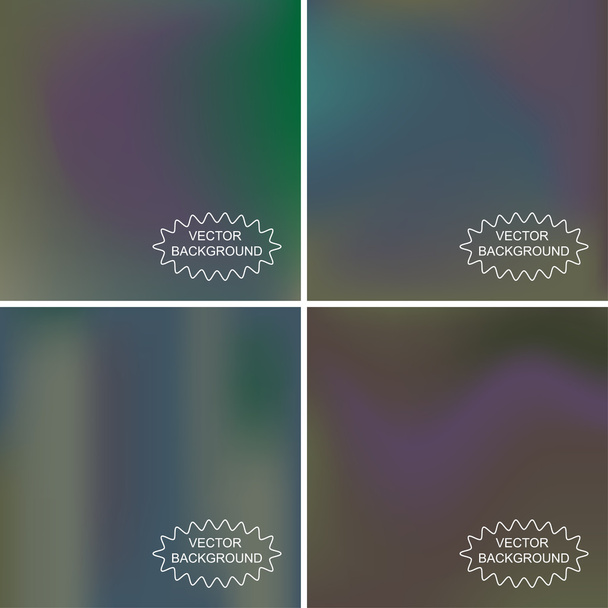 Set of abstract vector backgrounds - Vector, Image