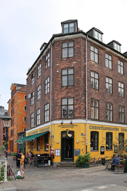 restaurant historique "Christianshavns Frgecaf" à Copenhague - Photo, image